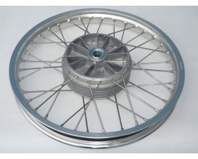 KOLO CELÉ - BUBNOVÉ  - 1,60-18&QUOT;  S DRÁŽKOU NA POKLICI - HLINÍKOVÝ RÁFEK - (NEREZOVÝ VÝPLET)